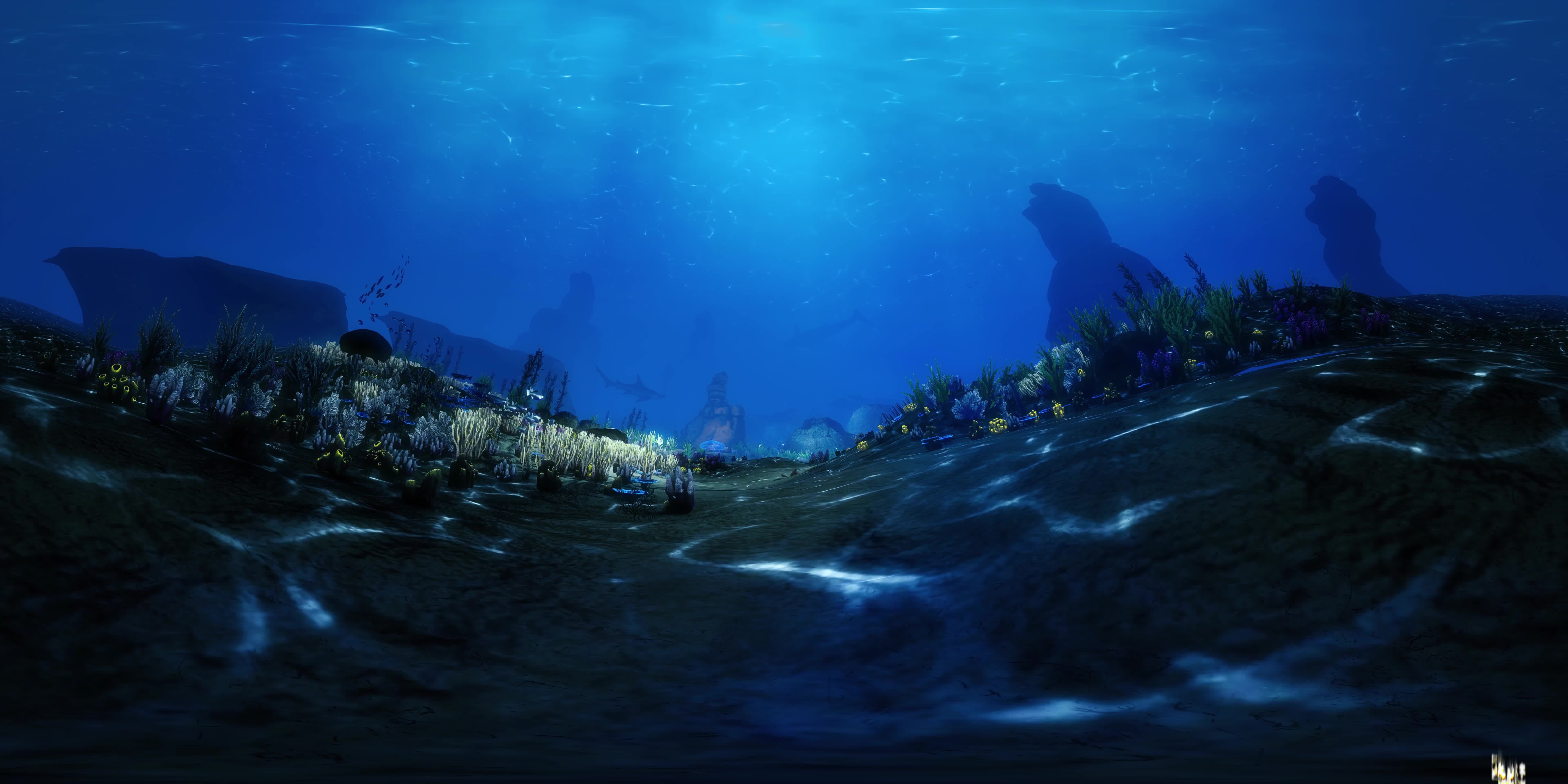 海底全景