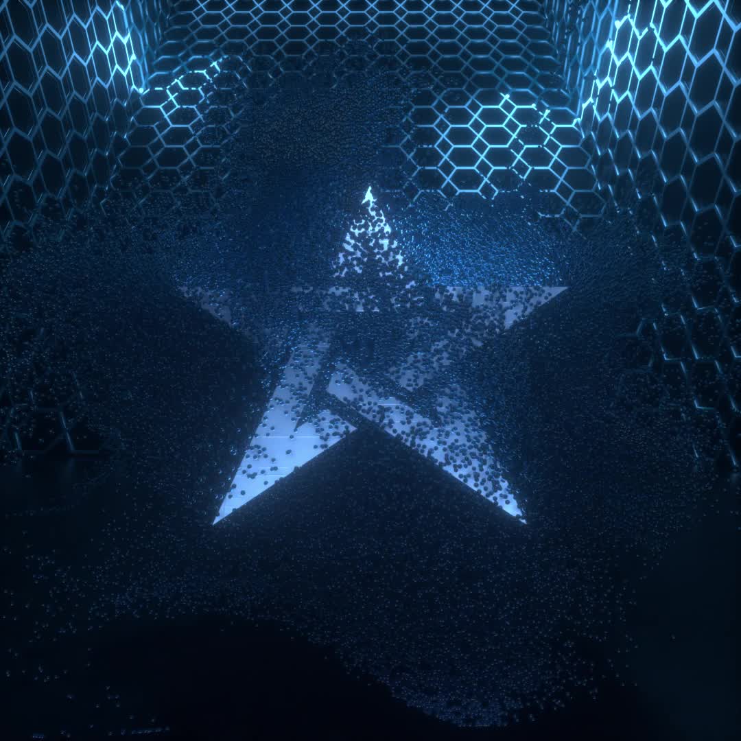 星粒子logo