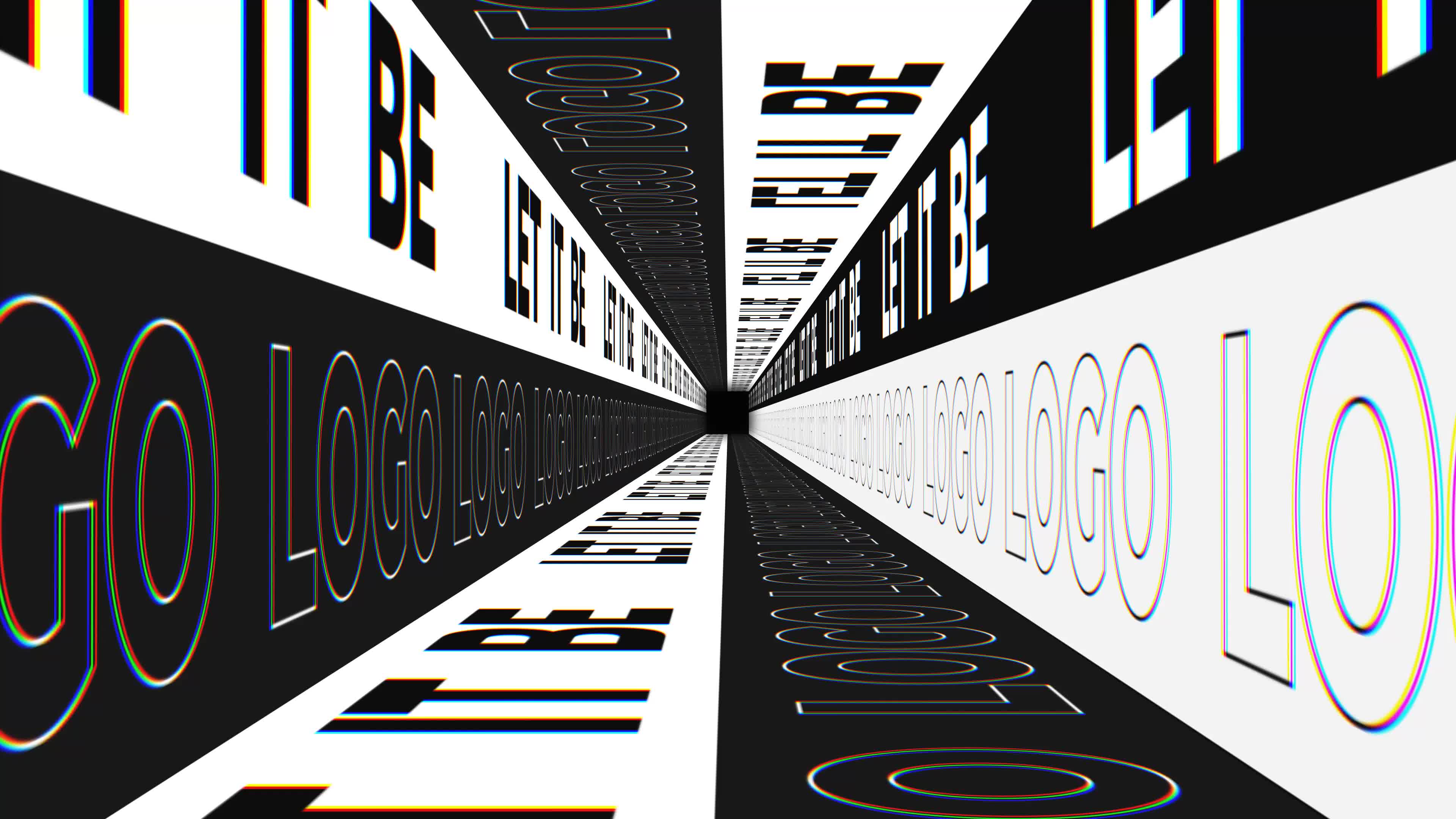 文字隧道